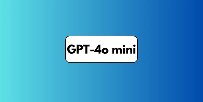 GPT-4o mini